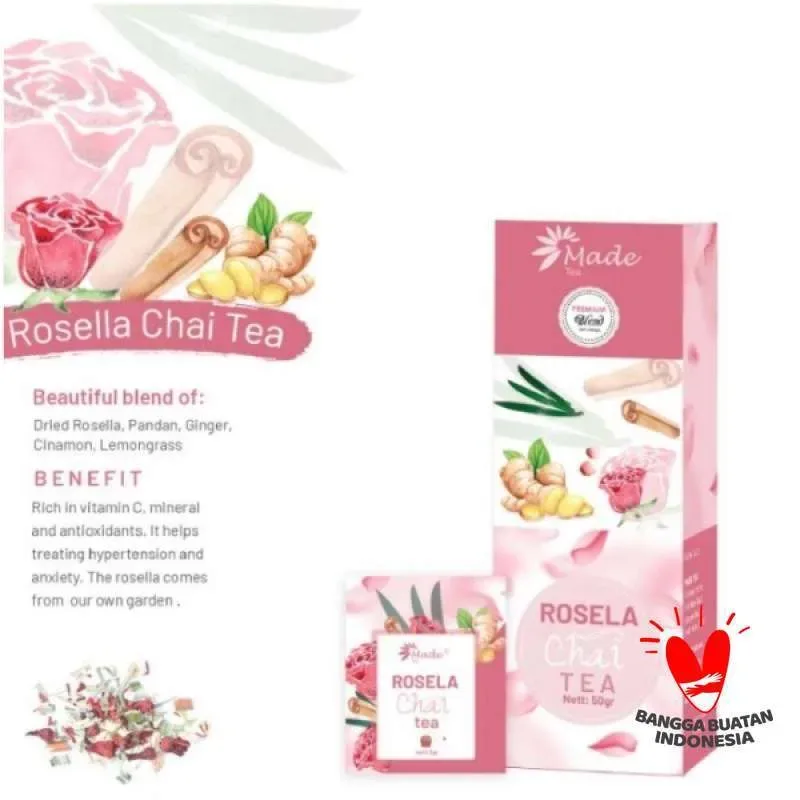Rosella Chai ( Hibiscus tea blend)