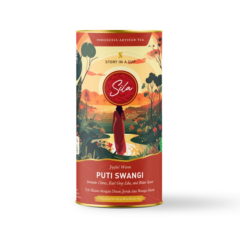 Artisan Tea Blend - Puti Swangi 2,4gr x 15 Tea Bags in Canister