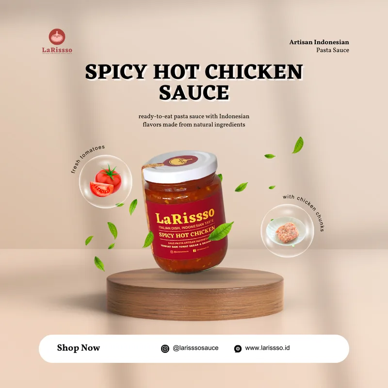 Saus Pasta Spicy Hot Chicken