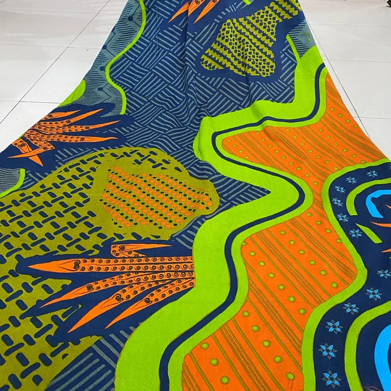 BATIK CETAK DAUN SIMPOR